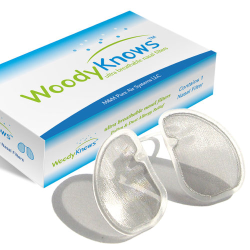 WoodyKnows Filtres nasaux ultra respirants (1ère génération) Masque nasal, allergies aux pollens anti-poussière Allergie aux poussières