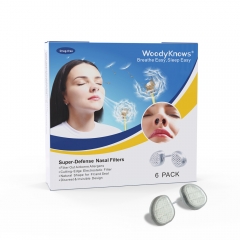 WoodyKnows Série de Super Défense Filtres Nasaux de Protection Anti-Allergie Causée par Pollen/Poussière/Squames/Moisissures/Germs/PM2.5
